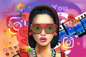 influencer, social media, woman, tiktok, person, face, instagram, presence, marketing, business, network, instagram logo, advertiser, movie, music, icon, lifestyle, online, internet, female, modern, dollar